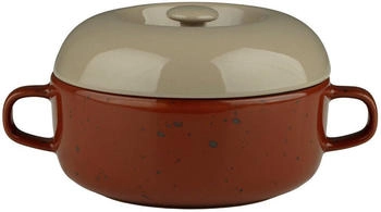 Marimekko Oiva Schüssel mit Deckel 5 dl Terra-reddish brown