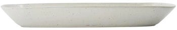 House Doctor Pion Servierschale 35 x 11.5 x 4.5 cm, grau / wei&szlig;