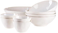 M&Auml;SER Salatsch&uuml;ssel "FROZEN, Salatsch&uuml;ssel-Set, Steinzeug" 9 Stk. aus...
