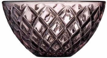 Lyngby Porcelæn Sorrento Schale Glas pink 12 cm Set4