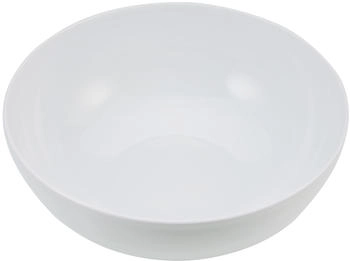 CreaTable Schüssel Insalata 2159 ml Porzellan Weiß M (Medium) 4er Set
