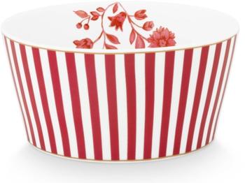 PiP Studio STUDIO Royal Stripes Bowl dark pink 12 cm