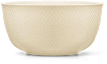 Lyngby Porcelæn Rhombe Earth Servierschale 22 cm, Marble - Marble