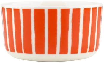 Marimekko Oiva Piccolo Schale 50 cl White-orange