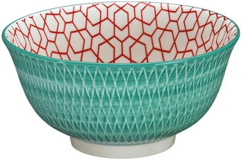 Cilio AMICI Bowl Rauten türkis 18 cm