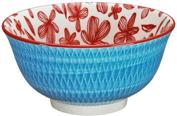 Cilio AMICI Bowl Rauten blau 15,5 cm
