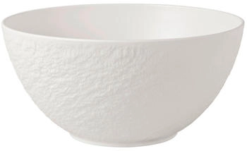 Villeroy & Boch Manufacture Rock Salatschüssel Ø24 cm Blanc