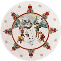 Villeroy & Boch Toy's Fantasy Schale gro&szlig; Schneemann bauen
