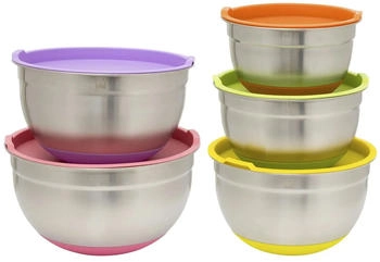 HENSSLERS Sch&uuml;ssel Edelstahl 5-tlg.-Set