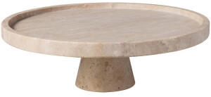 Villeroy & Boch Manufacture Travertine Servierschale mit Fuß 28 x 10 cm