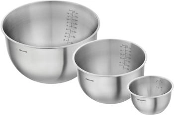 ZWILLING Fresh &Save Bowls Sch&uuml;ssel Edelstahl 3-tlg-Set S/M/L