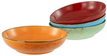 CreaTable Nature Collection Schale Steinzeug Höhe 6 Ø 22,5 cm, 4-tlg.-Set