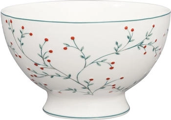 Greengate Lucie Suppenbowl white 0,5l