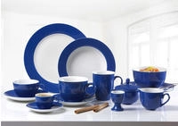 Ritzenhoff & Breker DOPPIO M&uuml;slischale 14 cm 6er Set - Indigo Blau
