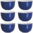 Ritzenhoff & Breker Flirt by R&B Müslischale 520ml 6er Set Doppio indigo-blau