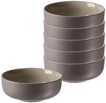 Ritzenhoff & Breker Flirt by R&B M&uuml;slischale 500ml 6er Set Jasper taupe