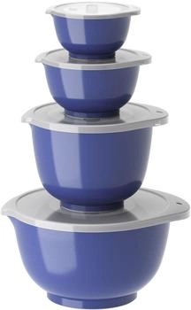 Mepal Margrethe Schüsselset 4er-Pack Electric blue