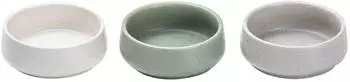 Ladelle ELEMENTS Schalenset flach assortiert Set3
