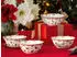 Villeroy & Boch Toy's Delight Schale 4-teilig Weiß-rot