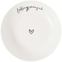 like. by Villeroy & Boch Statement Schale flach "Lieblingsmensch"