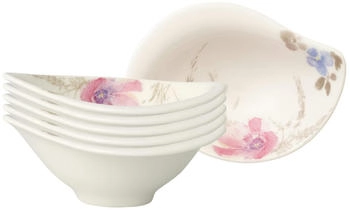Villeroy & Boch Mariefleur Gris Basic 6er Set Dipschälchen 12x8cm