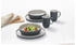 Ritzenhoff & Breker Suppenschale 19cm 4er Set Jasper grau