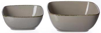 Ritzenhoff & Breker Servierschalen 18/22cm 2 tlg. Casa grau