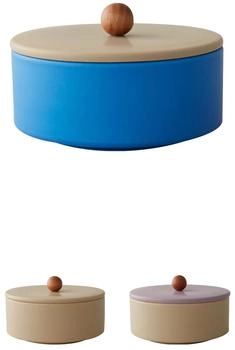 Design Letters Aufbewahrungsschale 25 cl Blau/Beige