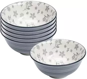 Ritzenhoff & Breker Dessertschale / Salatschale 11,5cm / 320ml 6er Set Sendai Blume