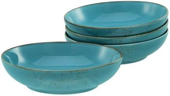 CreaTable Nature Collection Water Geschirrset Poke Bowl Steinzeug blau (21683)