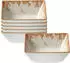 Ritzenhoff & Breker Dipschale 400ml / 13x13cm 6er Set Rusty