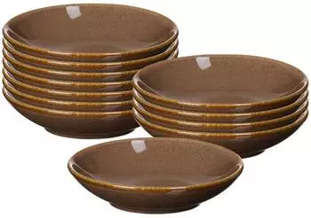 Ritzenhoff & Breker Dessert- / Salatschale 100ml / 10cm 12er Set Sahara dunkelbraun