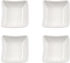 Villeroy & Boch NewWave 4er Set Dipschälchen 8x8cm weiß Porzellan
