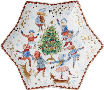 Hutschenreuther Sammelkollektion 2023 Weihnachtsklänge Sternschale 24cm