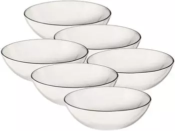 ASA à table ligne noire Schälchen 9cm Set6