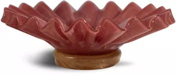 By On Byon Lori Schale M Ø18cm Bordeaux-beige