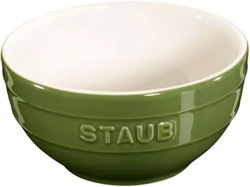 Staub Sch&uuml;ssel rund in basilikumgr&uuml;n (12 cm/ 0,4 L)