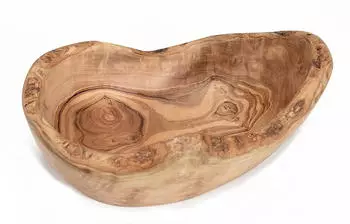 B&eacute;rard rustikale Schale FIRST aus Olivenholz, oval (28-29 cm)