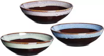 Ritzenhoff & Breker Schale flach 18,5cm 6er Set sortiert Mongu