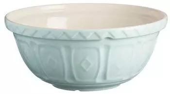 Mason Cash R&uuml;hrsch&uuml;ssel aus Steingut in hellblau (24 cm)