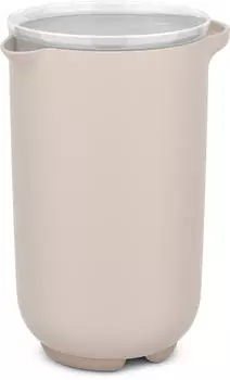 Mepal R&uuml;hrbecher CHEF IT R&uuml;hrsch&uuml;ssel 1,0 Liter chalk (beige) mit Deckel