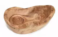 BERARD FRANCE 1892 Obstschale 1 Stk. aus Massivholz Olivenholz, handgefertigt,...