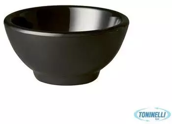 APS PURE Sch&uuml;ssel &Oslash;13cm Melamin schwarz