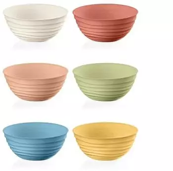 Guzzini 6er Set Sch&uuml;sseln TIERRA 1 Set
