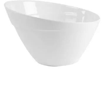 APS BALANCE Schale Ø30cm Antirutsch-Füßen Melamin weiß