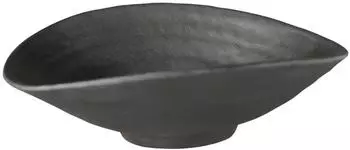 APS ZEN Schale oval 17,5x15,5 Melamin schwarz