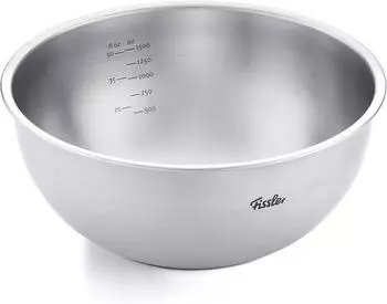 Fissler K&uuml;chensch&uuml;ssel R&uuml;hrsch&uuml;ssel 20 cm ESSENTIAL aus Edelstahl mattiert
