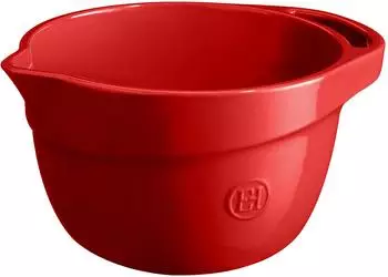 Emile Henry R&uuml;hrsch&uuml;ssel M 3,5 l Rot