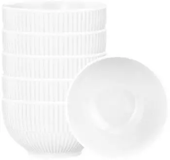 Seltmann Weiden Amina Cappuccinoschale 400 ml 6er Set Wei&szlig;