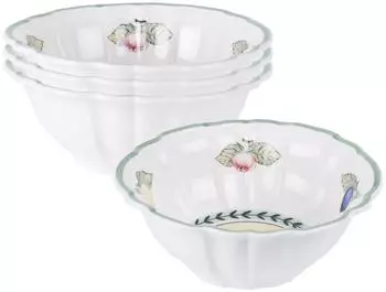Villeroy & Boch French Garden Fleurence M&uuml;slischale &oslash; 18,1 cm 4er Set